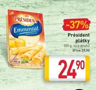 Président plátky