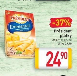 Président plátky