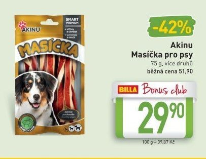 Akinu Masíčka pro psy