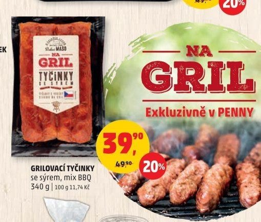 GRILOVACÍ TYČINKY