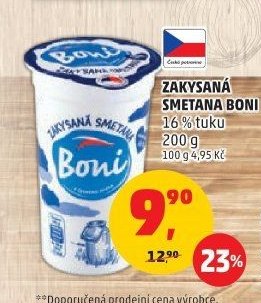 ZAKYSANÁ SMETANA BONI