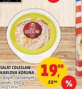 SALÁT COLESLAW KARLOVA KORUNA