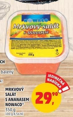 MRKVOVÝ SALÁT S ANANASEM