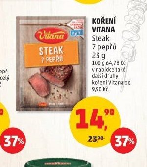 KOŘENÍ VITANA Steak 7 pepřů