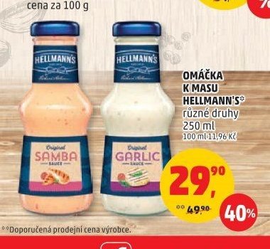 OMÁČKA K MASU HELLMANN'S