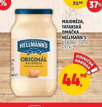 MAJONÉZA HELLMANN'S