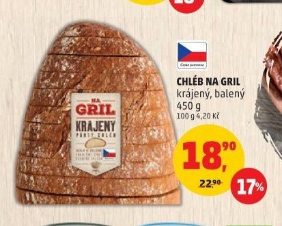 Chléb na gril