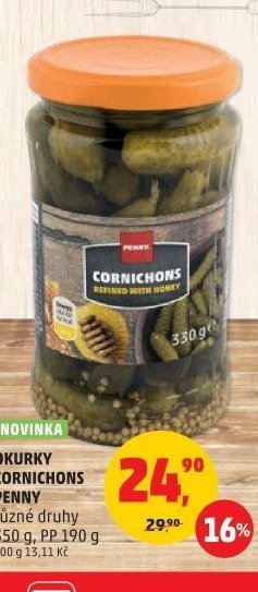 Okurky Cornichons Penny