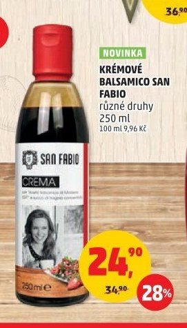Krémové balsamico San Fabio