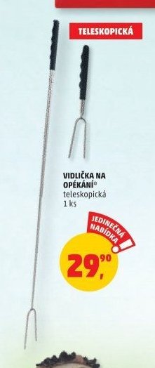 Vidička na opékání teleskopická