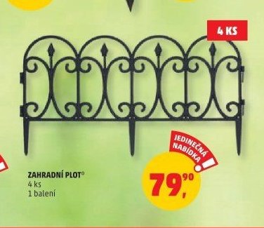 Zahradní plot