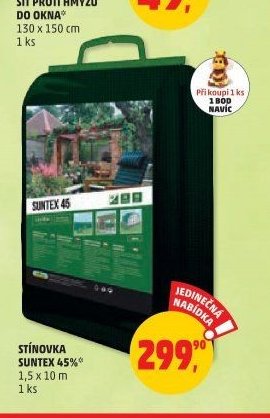 Stínovka SUNTEX 45%