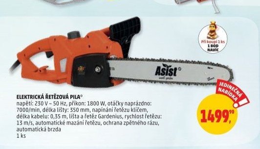 Elektrická řetězová pila