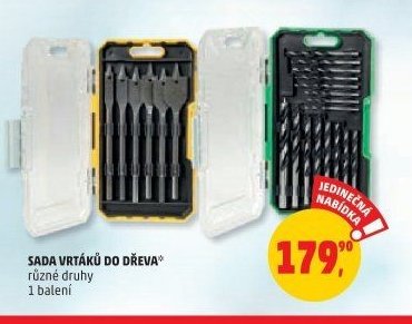 Sada vrtáků do dřeva