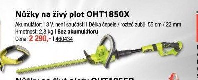 Nůžky na živý plot OHT1850X - UNI HOBBY akcniletaky.com