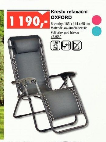 Křeslo relaxační OXFORD - UNI HOBBY akcniletaky.com