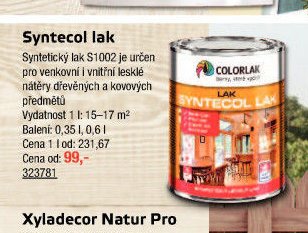 Syntecol lak - UNI HOBBY akcniletaky.com