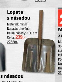 Lopata s násadou - UNI HOBBY akcniletaky.com