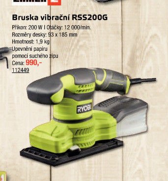 Bruska vibrační RSS200G - UNI HOBBY akcniletaky.com