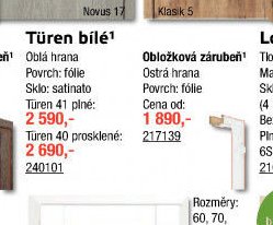 Türen bílé - UNI HOBBY akcniletaky.com