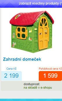 Zahradní domeček