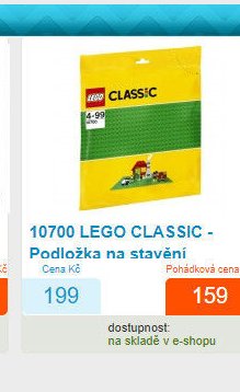 10700 LEGO CLASSIC - Podložka na stavění