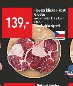 Hovězí kližka s kostí Globus