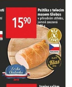 Paštika s telecím masem Globus
