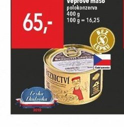 Vepřové maso polokonzerva