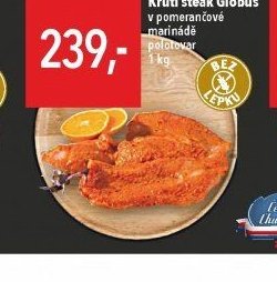 Krůtí steak Globus v pomerančové marinádě