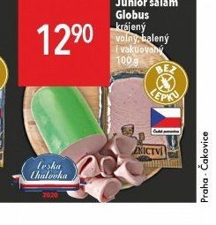 Junior salám Globus