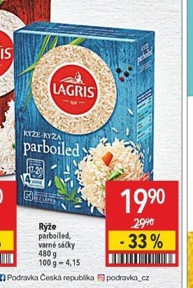 Lagris Rýže parboiled