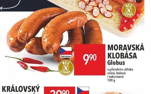 MORAVSKÁ KLOBÁSA Globus