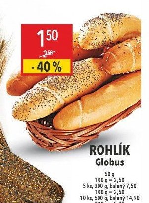 Rohlík Globus