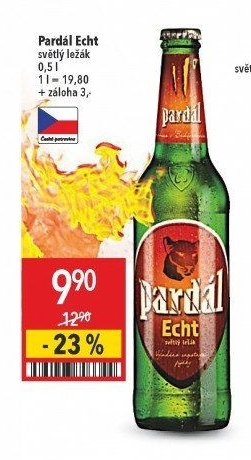 Pardál Echt světlý ležák