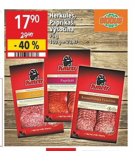 Herkules, Paprikáš, Vysočina