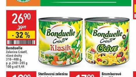 Bonduelle Zelenina Créatif
