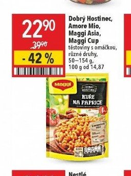 Dobrý Hostinec, Amore Mio, Maggi Asia, Maggi Cup