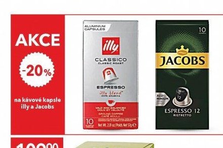 Illy a Jacobs kávové kapsle