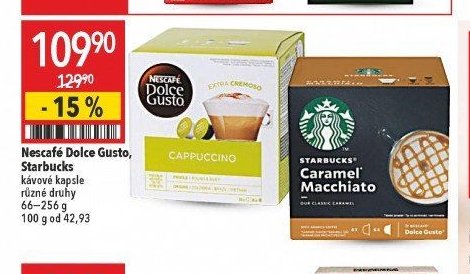 Nescafé Dolce Gusto, Starbucks