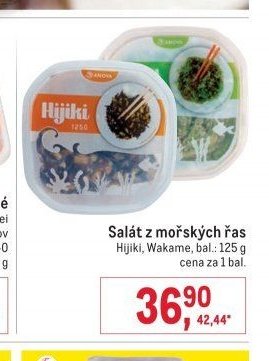 Salát z mořských řas