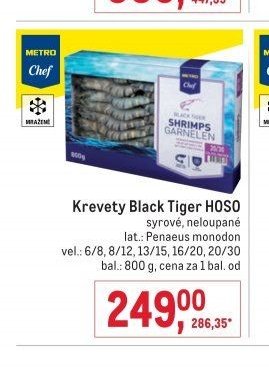 Krevety Black Tiger HOSO