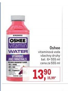 Oshee vitaminová voda