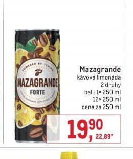 Mazagrande kávová limonáda