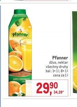 Pfanner džus, nektar