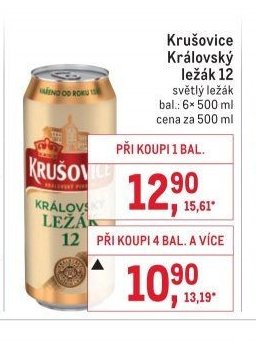 Krušovice Královský ležák 12