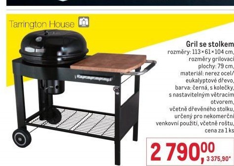 Gril Tarrington House - Makro akcniletaky.com