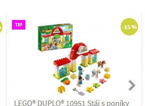 LEGO DUPLO 10951 Stáj s poníky a péče o ně