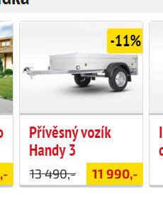 Přívěsný vozík Handy 3 - UNI HOBBY akcniletaky.com