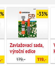 Zavlažovací sada, výroční edice - UNI HOBBY akcniletaky.com